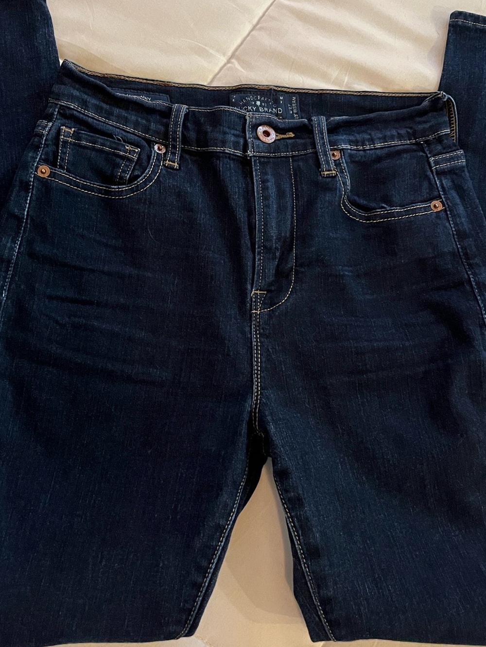 Lucky Brand Olivia Skinny Jeans Size 4/27 29 Inseam